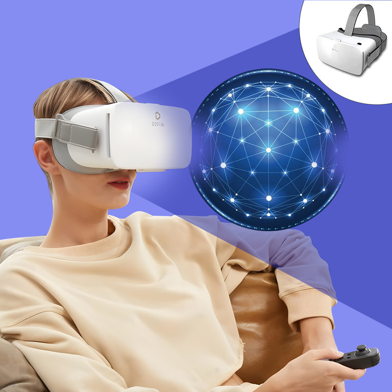 عینک واقعیت مجازی دیستک مدل Destek v5