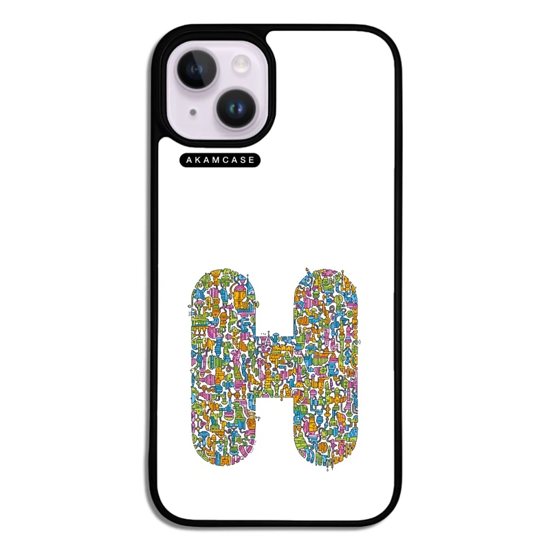 کاور آکام مدل AMC-WA14-ALPHADOODLEBET-8 مناسب برای گوشی موبایل اپل iPhone 14