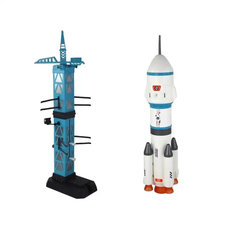 اسباب بازی مدل موشک فضاپیما طرح سکوی پرتاب کد 2300