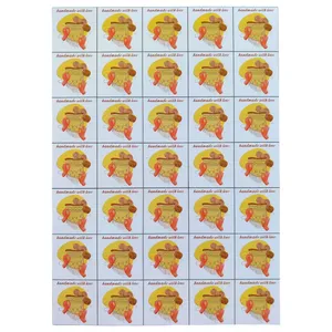 برچسب مدل تشکر از مشتری طرح مکرومه بسته ۳۵ عددی 