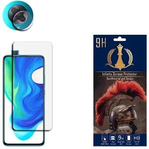  محافظ لنز دوربین اینفینیتی مدل PRO MAX مناسب برای گوشی موبایل شیائومی POCO F2 PRO به همراه محافظ صفحه نمایش