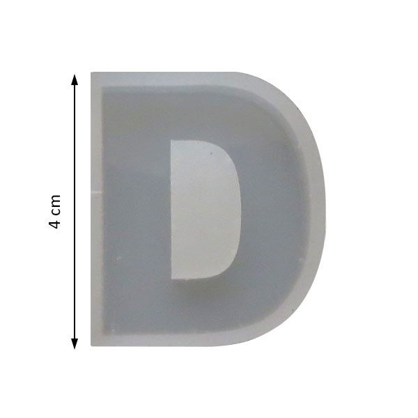 قالب رزین طرح حروف انگلیسی مدل 60022D