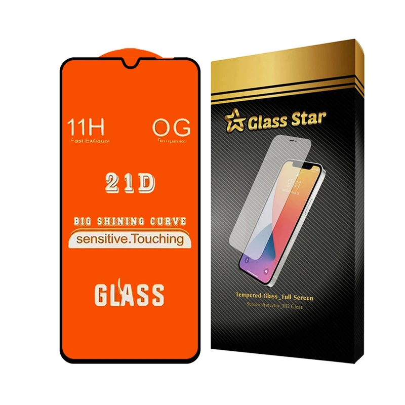 محافظ صفحه نمایش گلس استار مدل FULLGS مناسب برای گوشی موبایل شیائومی Redmi 9 / Redmi 9A / Redmi 9C / Redmi 9 Activ / Redmi 10A
