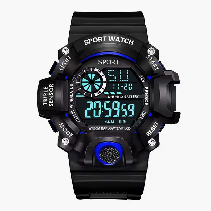 ساعت مچی دیجیتال مردانه مدل جهانی کد AB1 ساعت مچی دیجیتال مردانه مدل جهانی کد AB1