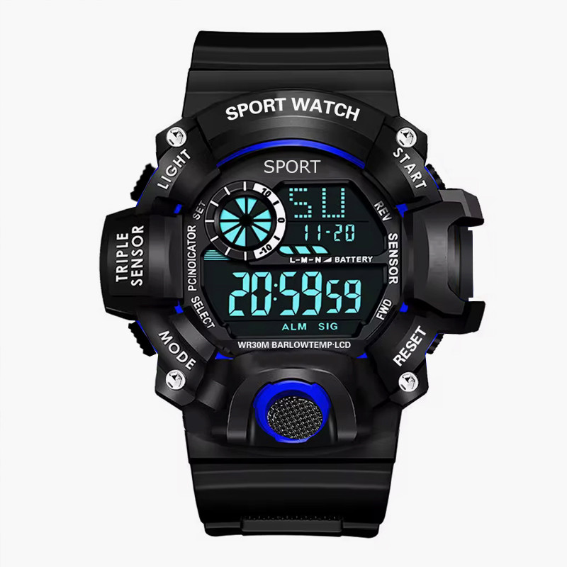 ساعت مچی دیجیتال مردانه مدل جهانی کد AB1 ساعت مچی دیجیتال مردانه مدل جهانی کد AB1