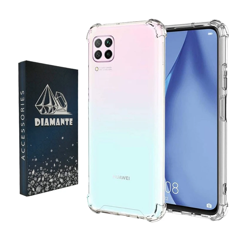 کاور دیامانته مدل Bianco Navy مناسب برای گوشی موبایل هوآوی P40 Lite / Nova 6 SE