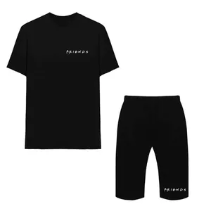 ست تی شرت و شلوارک مردانه مدل دوستان کد 88