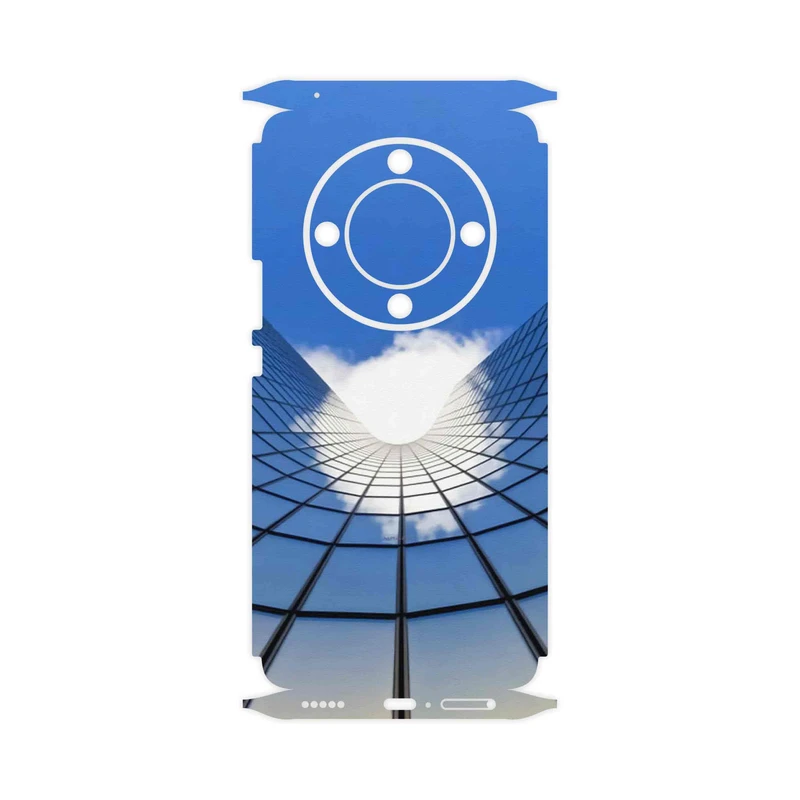 برچسب پوششی ماهوت مدل Glass skyscraper-FullSkin مناسب برای گوشی موبایل آنر X9b