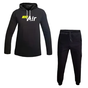 ست تی شرت کلاه دار و شلوار مردانه مدل JO 6065