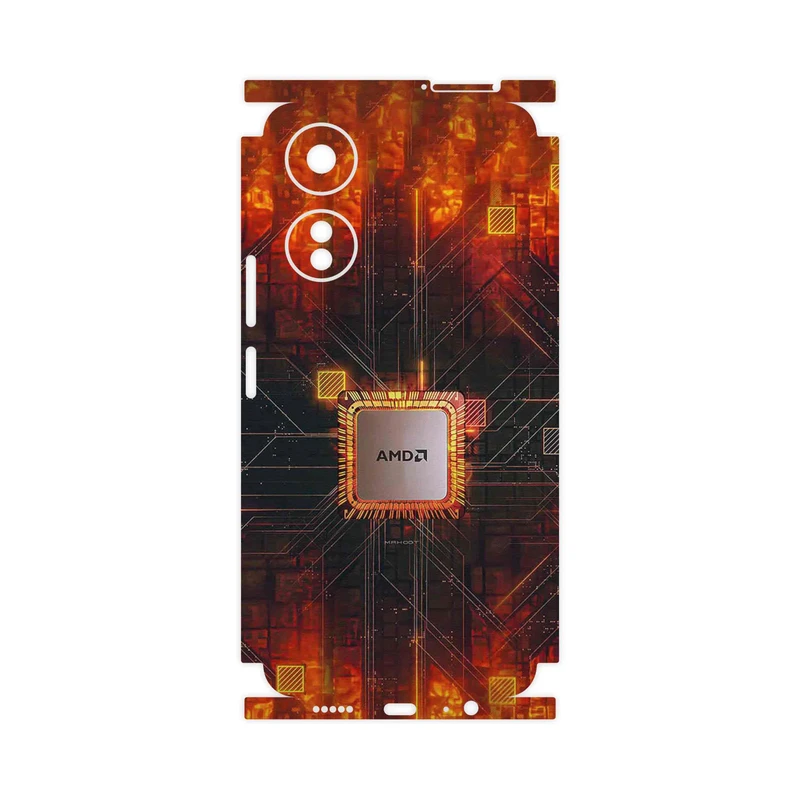 برچسب پوششی ماهوت مدل AMD-FullSkin مناسب برای گوشی موبایل آنر X5 Plus