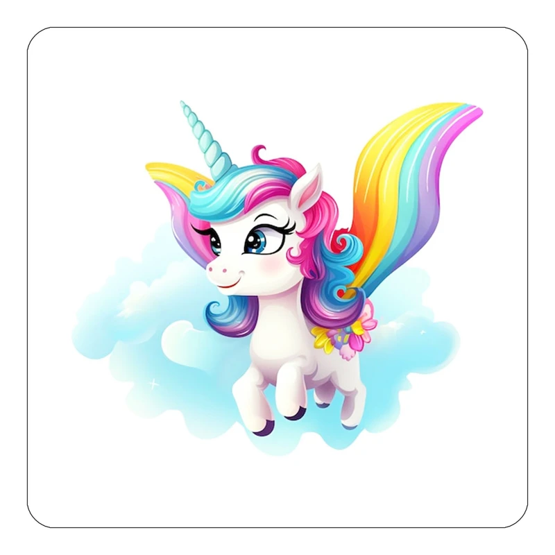 مگنت کاکتی طرح اسب تک شاخ و یونیکورن مدل mp31019