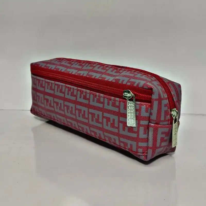 جامدادی مدل سه زیپ چرمی