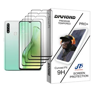 JF Diamond Glass MIX004 Screen Protector For Oppo A31 Pack Of 4