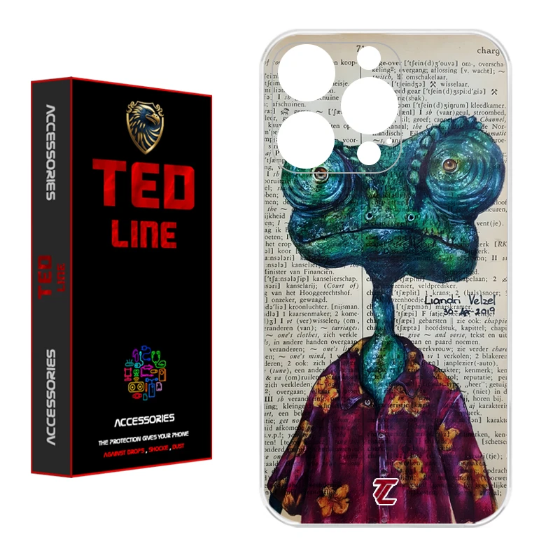 کاور تد لاین طرح رنگو کد 1130 مناسب برای گوشی موبایل اپل Iphone 14 Pro Max