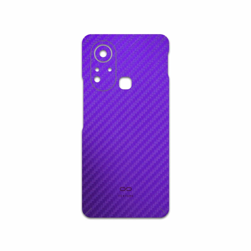 برچسب پوششی ماهوت مدل Purple-Fiber مناسب برای گوشی موبایل اینفینیکس Hot 11s