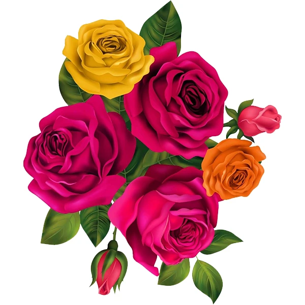 استیکر پارچه و لباس پاد آفرین طرح گل کد 3405