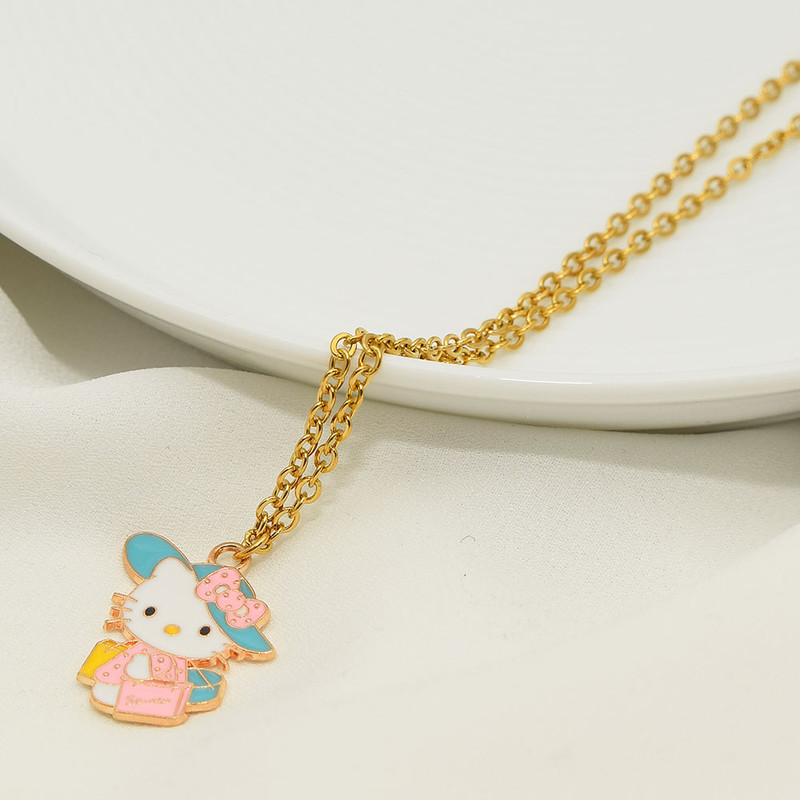 گردنبند دخترانه دلنار گالری مدل کیتی