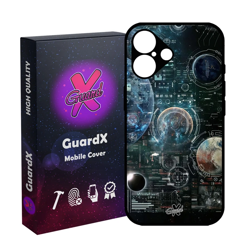 کاور گارد ایکس طرح فضا مدل 10512 مناسب برای گوشی موبایل اپل iPhone 16
