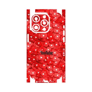 MAHOOT Youtube-FullSkin Cover Sticker for Apple iPhone 15 Pro