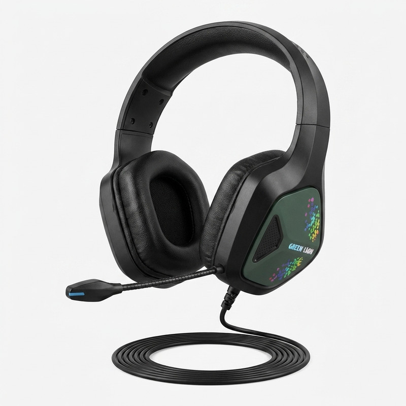 هدفون گیمینگ گرین لاین مدل Green Lion Specter Gaming Headphone 