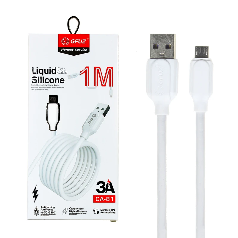 کابل تبدیل USB به MicroUSB جی فوز مدل َCA-81  طول 1 متر