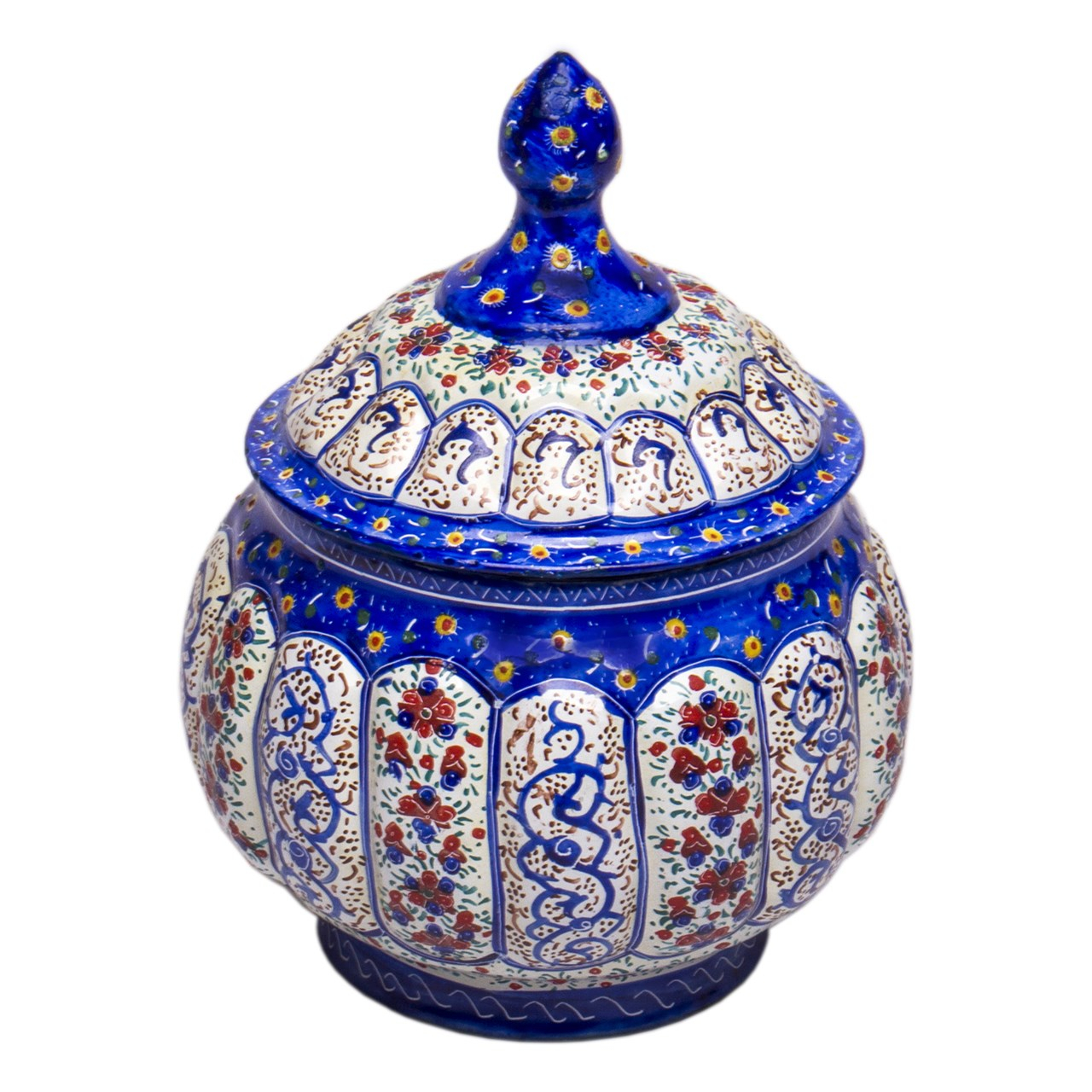 قندان مینا کاری شده گالری مند کد MN45 قندان مینا کاری شده گالری مند کد MN45