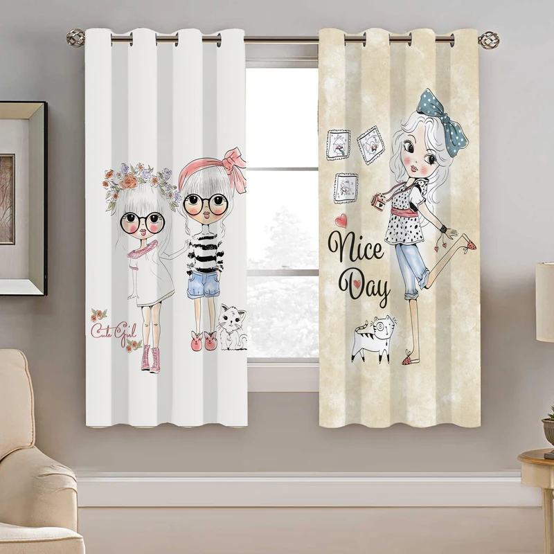 پرده نیروانا طرح   کودک مدل هازان کد 4080 سایز 140×200 سانتی متر