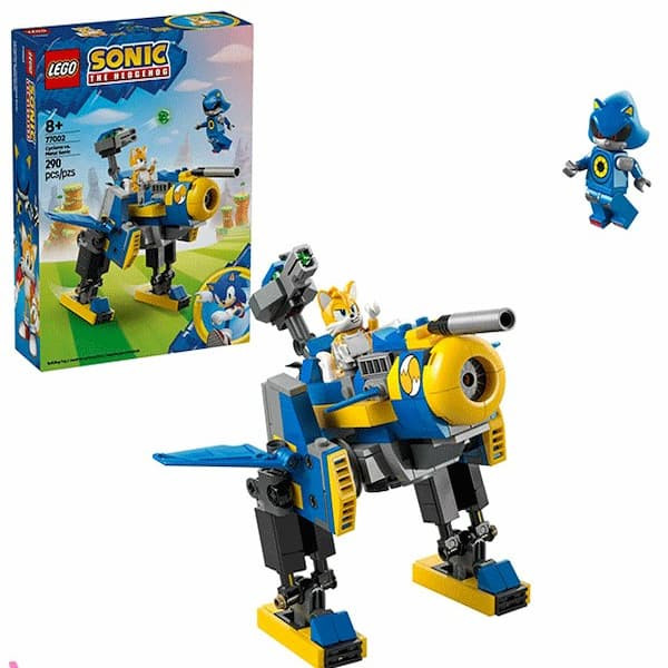 لگو 290 تکه سری سونیک مدل Cyclone and Metal Sonic battle کد 77002