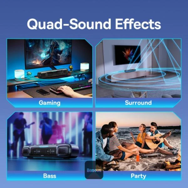 عکس شماره 4 : ساندبار بیسوس مدل aequr ds10