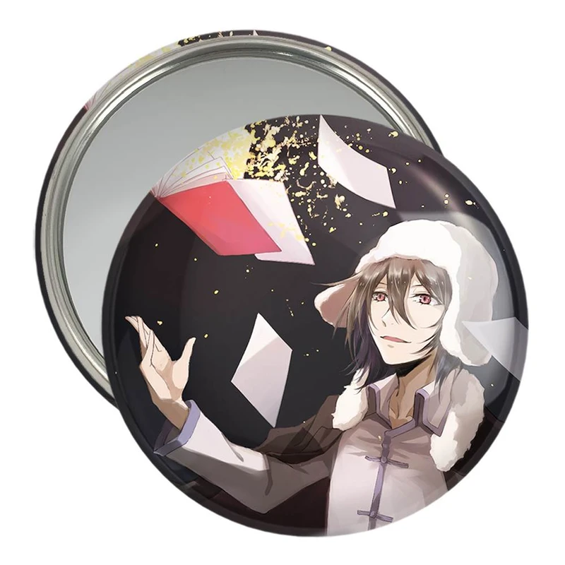 آینه جیبی خندالو مدل فئودر انیمه سگ های ولگرد بانگو  کد 11785