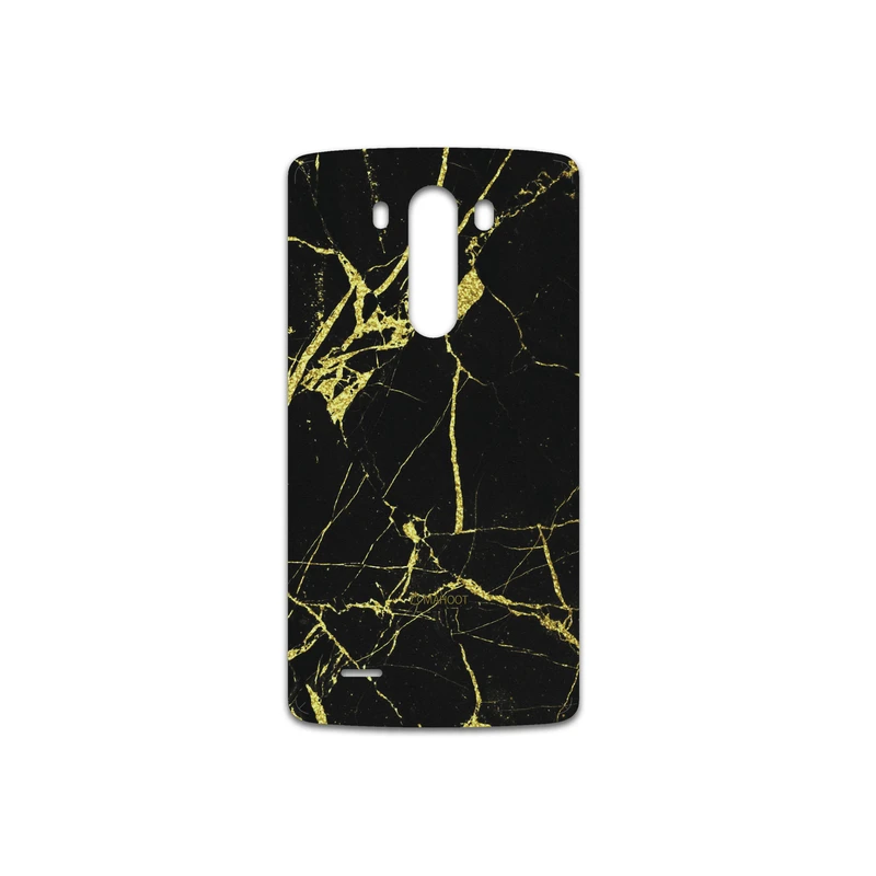 برچسب پوششی ماهوت مدل Graphite-Gold-Marble مناسب برای گوشی موبایل ال جی G3