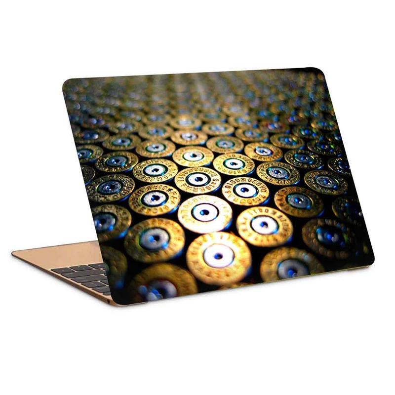 استیکر لپ تاپ طرح Bullet  کد c-1228مناسب برای لپ تاپ 15.6 اینچ