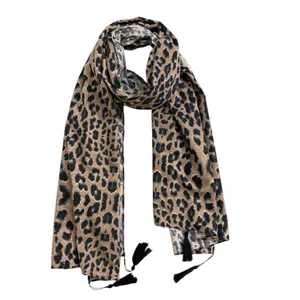 شال زنانه مدل موهر پلنگی کد 006674