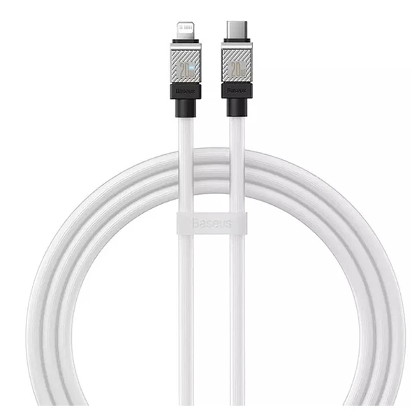 کابل تبدیل USB-C به لایتنینگ بیسوس مدل cakw000002 طول 1 متر