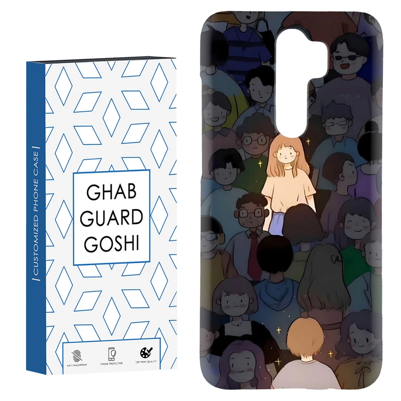 کاور قاب گارد گوشی طرح ست دخترانه کد Dimo-061 مناسب برای گوشی موبایل شیائومی Redmi Note 8 pro