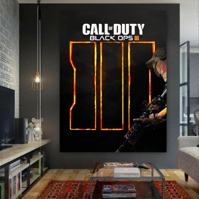 تابلو بوم طرح گیم CALL OF DUTY مدل SDB1051