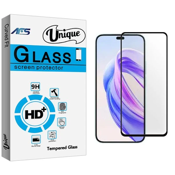 محافظ صفحه نمایش شیشه ای ای اف اس مدل Unique مناسب برای گوشی موبایل آنر X50i Plus