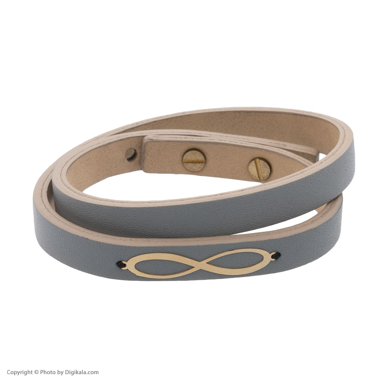 دستبند طلا 18 عیار مردانه مایا ماهک مدل MB1518 -  - 2