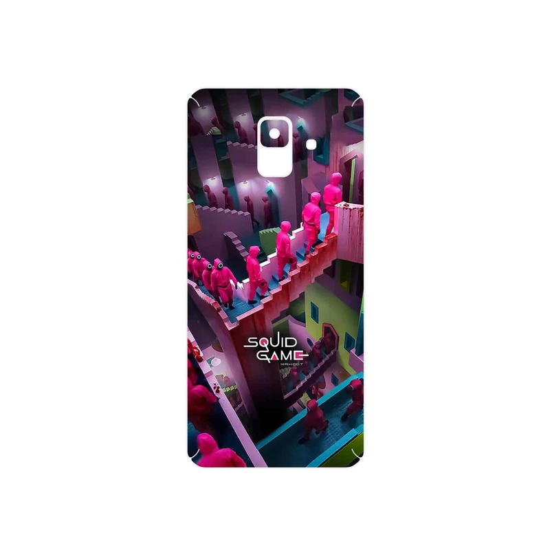 برچسب پوششی ماهوت مدل Squid Game مناسب برای گوشی موبایل سامسونگ Galaxy A6 2018