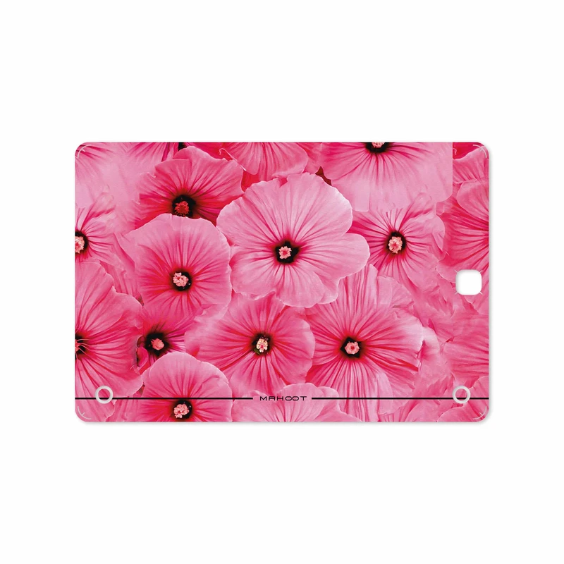 برچسب پوششی ماهوت مدل Pink-Flower مناسب برای تبلت سامسونگ Galaxy Tab A 9.7 2015 T550