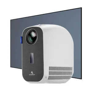 ویدئو پروژکتور وی وی برایت مدل D3000 به همراه پرده نمایش 