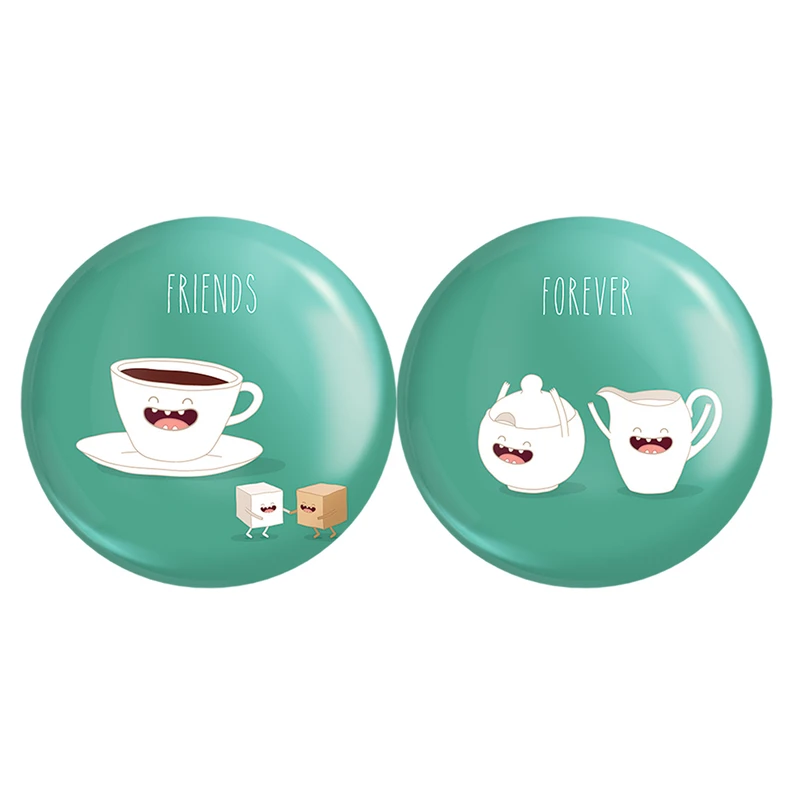مگنت خندالو مدل بست فرند Best Friends کد A120 مجموعه 2 عددی