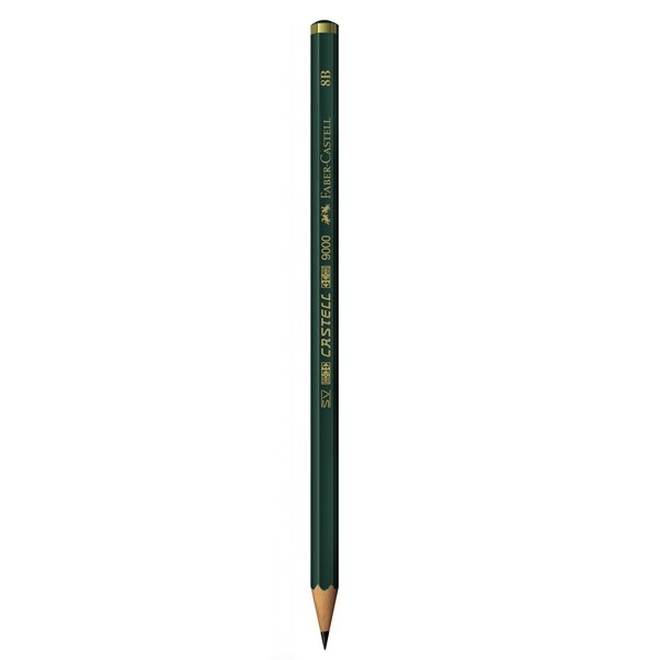 مداد طراحی فابر-کاستل مدل 9000 با درجه سختی نوک HB