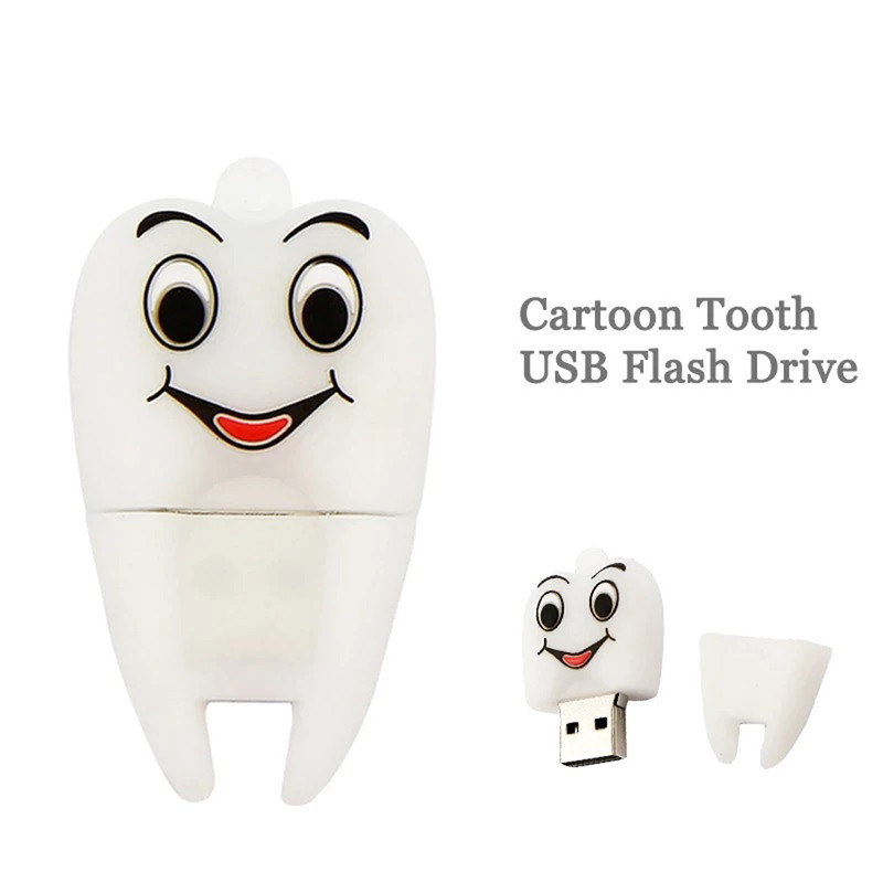 فلش مموری طرح دندان 02 مدل Ul-Tooth02 ظرفیت 16 گیگابایت