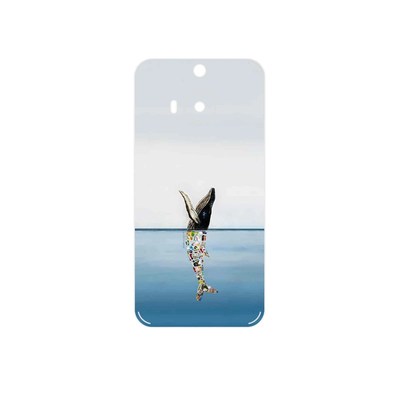 برچسب پوششی ماهوت مدل Collage of Sea Trash مناسب برای گوشی موبایل اچ تی سی One M9 Plus