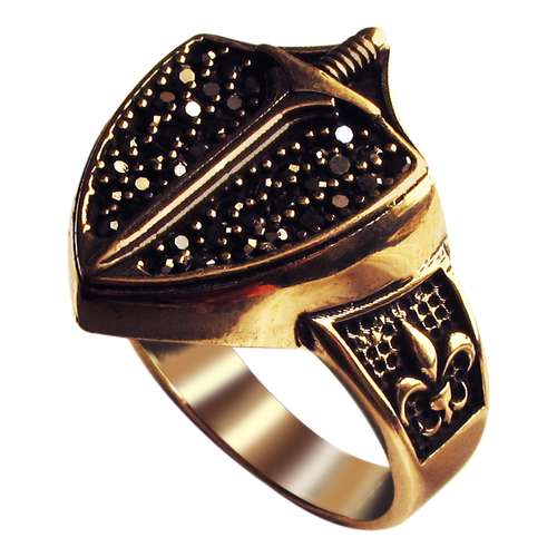 انگشتر مردانه مدل شمشیر کد AR 99