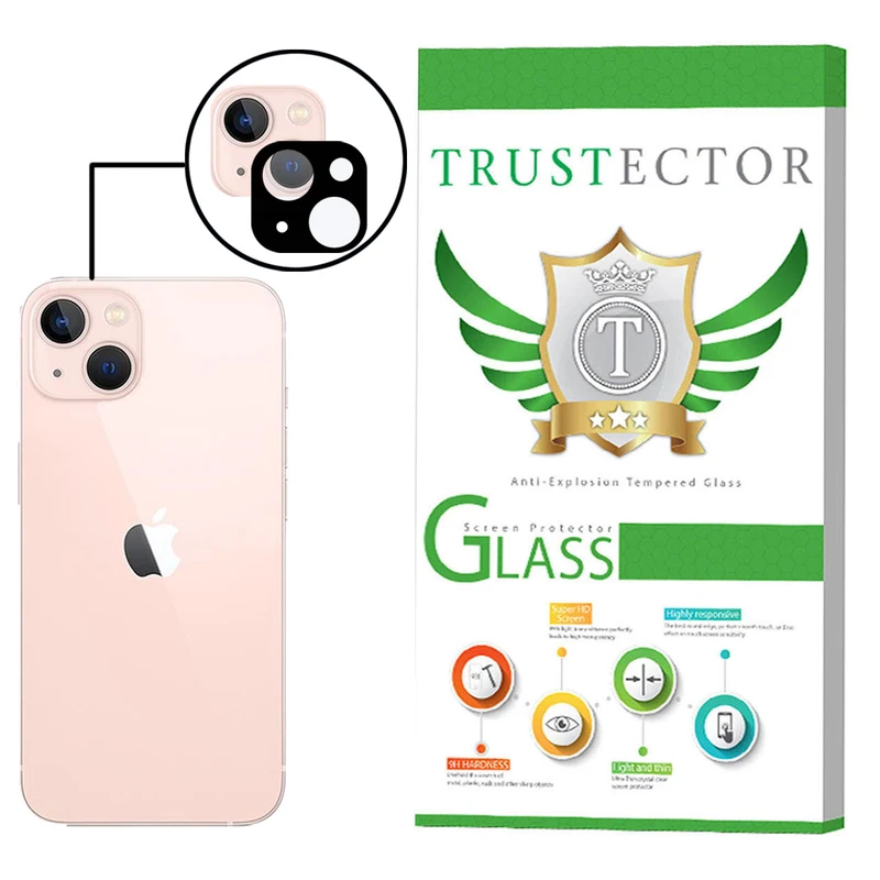 محافظ لنز دوربین تراستکتور مدل FLTA-Glass مناسب برای گوشی موبایل اپل iPhone 13