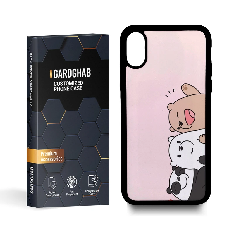   کاور گارد قاب مدل فانتزی مناسب برای گوشی موبایل اپل iphone x / xs 