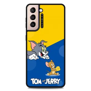 AKAM AMC-WSGS21P-TOM & JERRY15 Cover For Samsung Galaxy S21 Plus