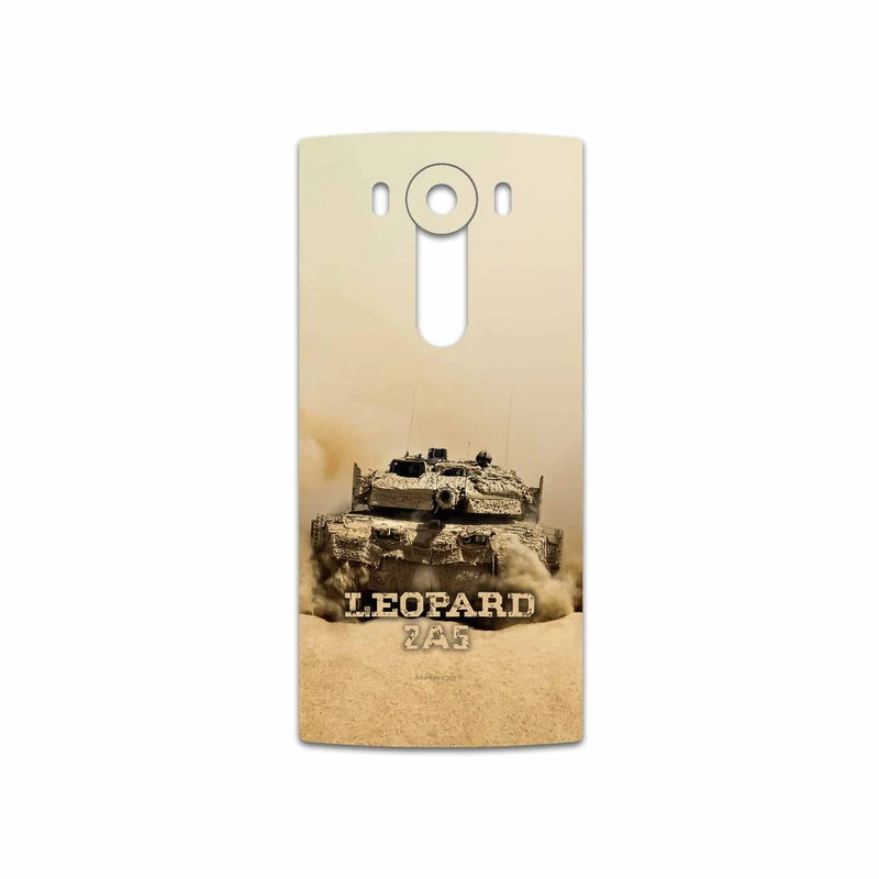 برچسب پوششی ماهوت مدل Leopard 2A5 tank مناسب برای گوشی موبایل ال جی V10